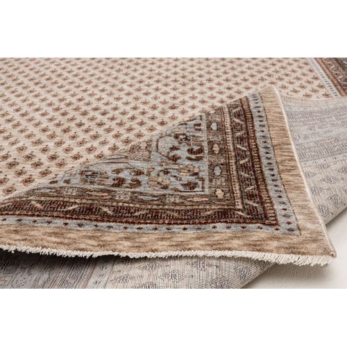 Tapis Tissé à Bordures Beatrice 160x230 Cm - Beige