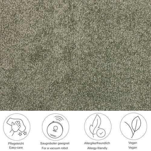 Tapis Simple Au Design Uni Paola 67x120 Cm - Vert