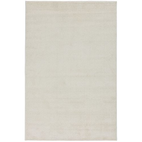 Tapis Simple Au Design Uni Paola 67x120 Cm - Crème