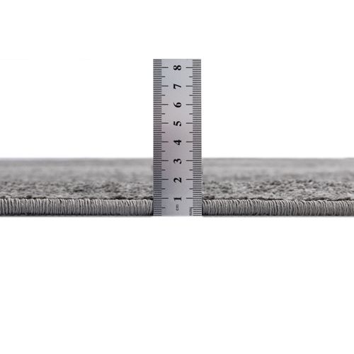 Tapis Simple Au Design Uni Paola 57x90 Cm - Anthracite