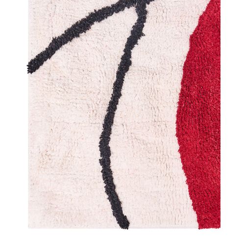 Tapis Bolat Beige 160 X 230 Cm Coton