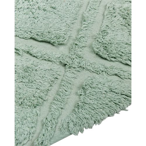 Tapis En Coton Vert 140 X 200 Cm Hatay