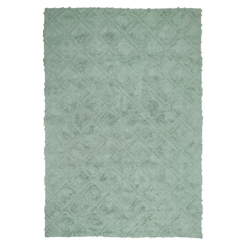 Tapis En Coton Vert 140 X 200 Cm Hatay