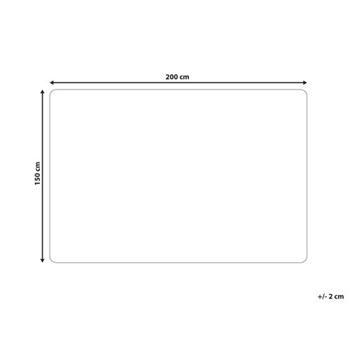 Couvre-lit 150 X 200 Cm Blanc Delice