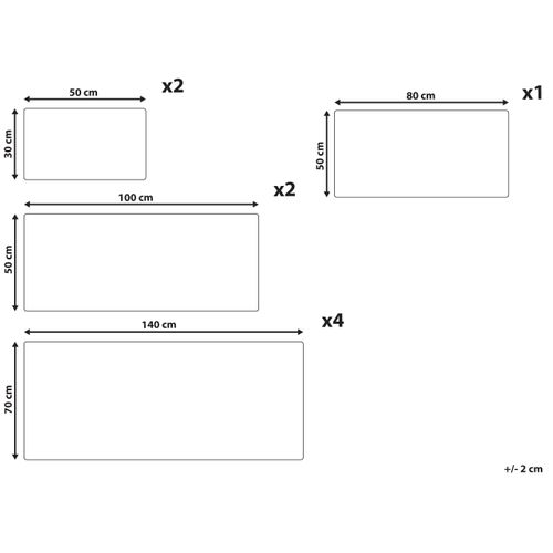 Lot De 9 Serviettes De Bain En Coton Vert Menthe Mitiaro
