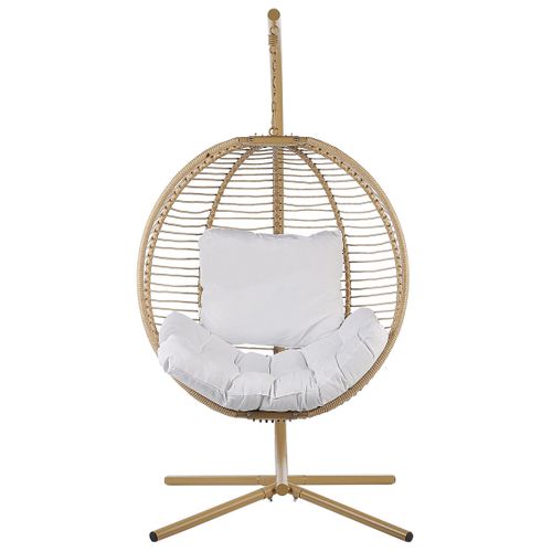 Chaise Porte-à-faux Tissu Beige Arco