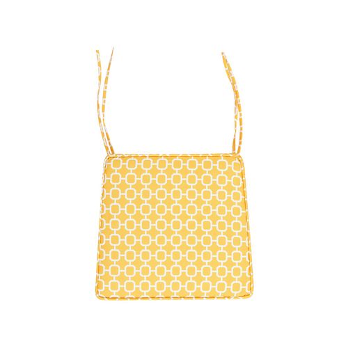 Lot De 2 Coussins De Jardin Jaunes 37 X 34 Cm Terni