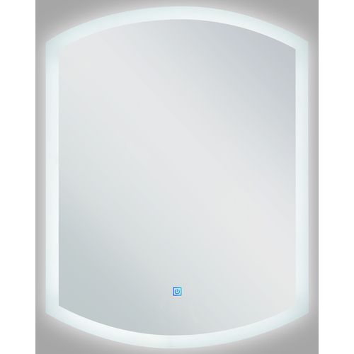 Miroir Lumineux à LED Argenté Ø 78 Cm Beziers