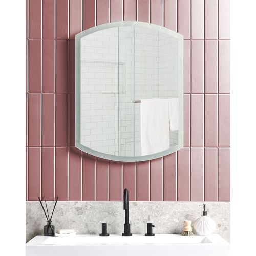 Miroir Lumineux à LED Argenté Ø 78 Cm Beziers