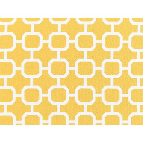 Lot De 6 Coussins D'extérieur à Motif Géométrique Jaune Tolve