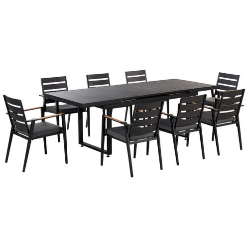 Set De Salle à Manger Noir Valcanetto/taviano