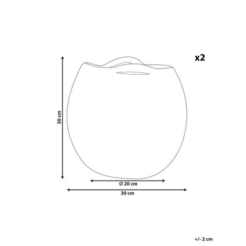 Lot De 2 Paniers En Coton Rose Panjgur
