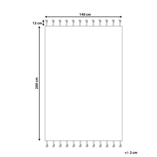 Tapis Vert 140 X 200 Cm Bademli
