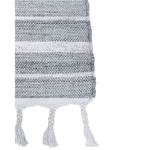 Tapis Gris Clair 140 X 200 Cm Bademli