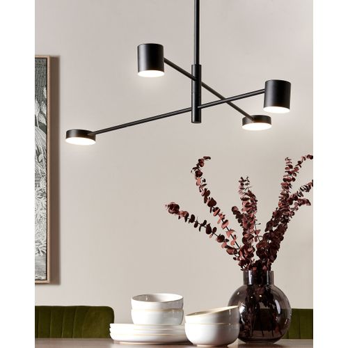 Lampe Suspension Bandon Métal Noir