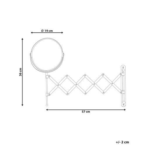 Miroir De Table Argenté Yvelines