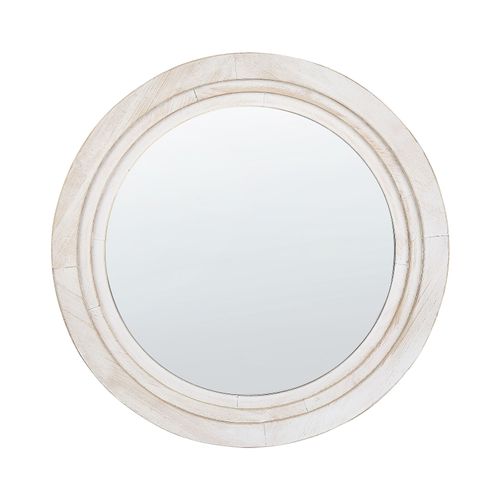 Miroir 60 Cm Blanc Cassé Delicias