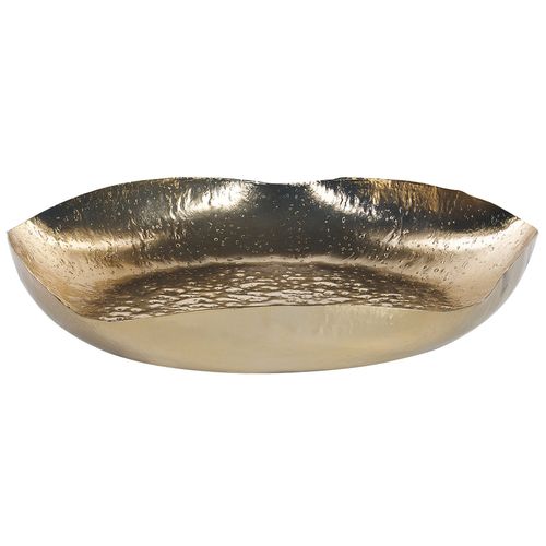 Lot De 3 Plateaux Décoratifs Dorés Ujung