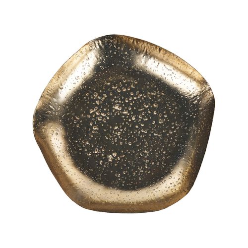 Lot De 3 Plateaux Décoratifs Dorés Ujung