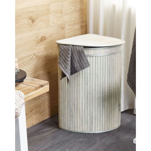 Panier En Bambou Gris 60 Cm Badulla