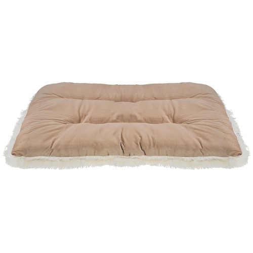 Lit Pour Chien En Velours Beige 60 X 45 Cm Ergani