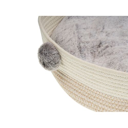 Lit Animal En Coton Beige Ø 44 Cm Ortaca