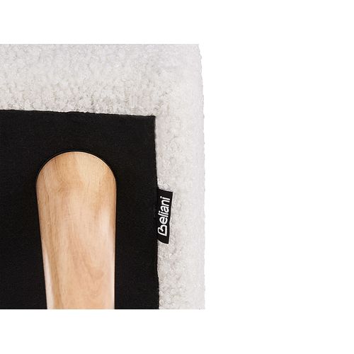 Tabouret Takoma Bouclé Blanc