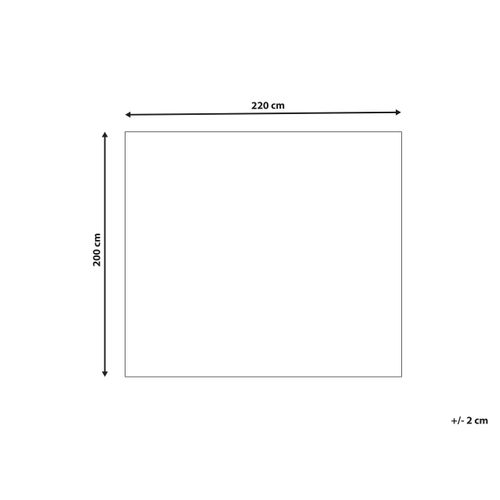 Couvre-lit Bleu 200 X 220 Cm Bayburt