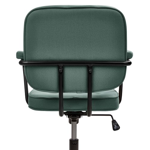 Chaise De Bureau Similicuir Vert Pawnee