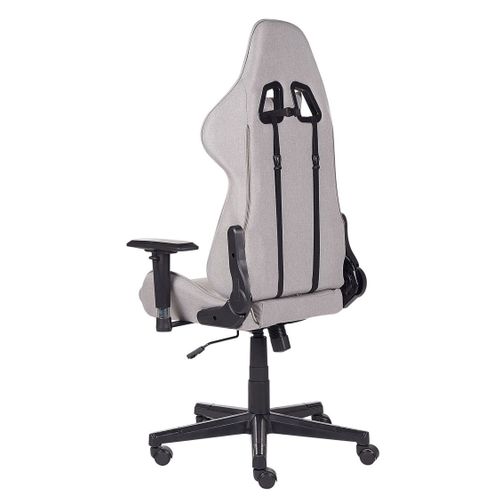 Siège De Gaming Gris Clair Warrior