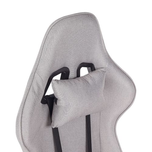 Siège De Gaming Gris Clair Warrior