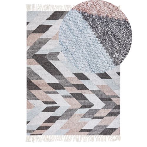 Tapis En Jute Multicolore 140 X 200 Cm Nakkas