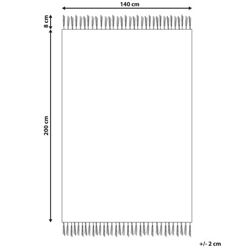 Tapis D'extérieur Jaune 140 X 200 Cm Yavu