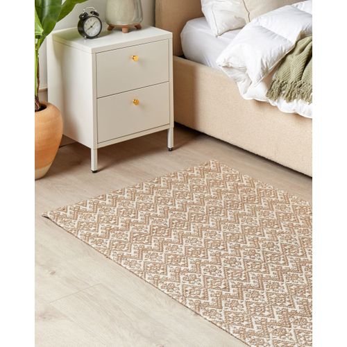 Tapis Atima Beige 80 X 150 Cm Jute