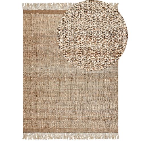 Tapis En Jute Beige 160 X 230 Cm Abana