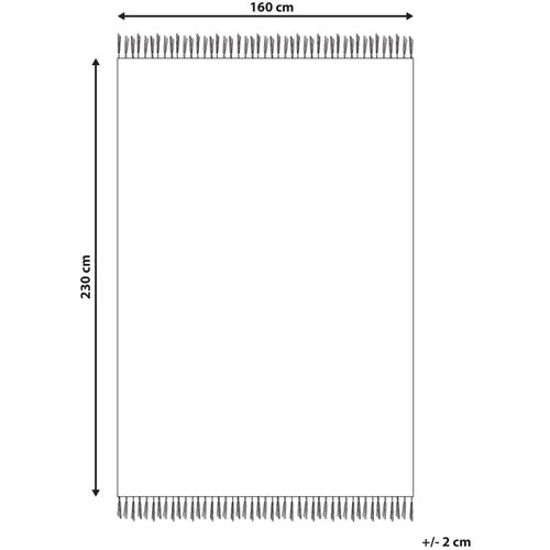 Tapis En Jute Beige 160 X 230 Cm Abana