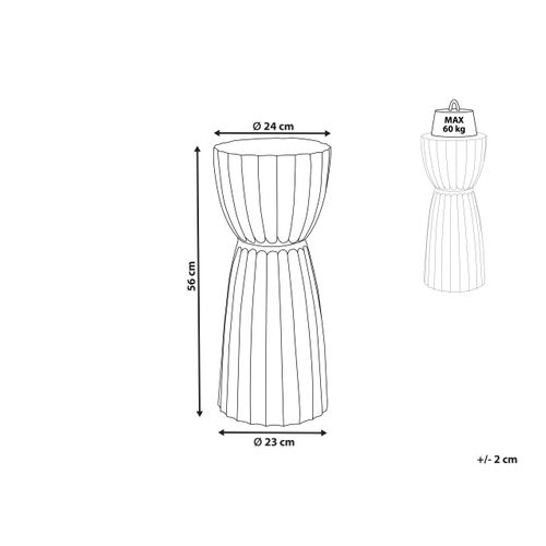 Table D'appoint Dorée Ouyen