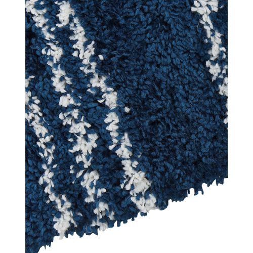 Tapis Bleu Et Blanc 200 X 300 Cm Tashir