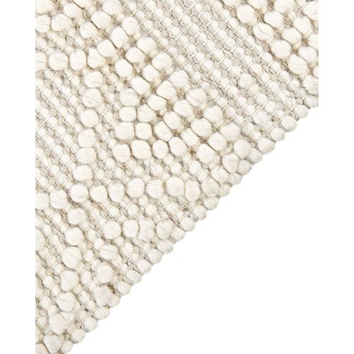 Tapis En Laine Beige 160 X 230 Cm Pertek