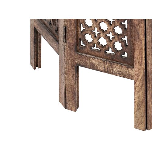 Table D'appoint En Bois De Manguier Sombre Kumali