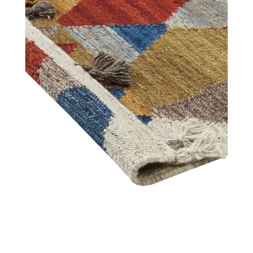 Tapis Kilim En Laine Multicolore 200 X 300 Cm Arzakan