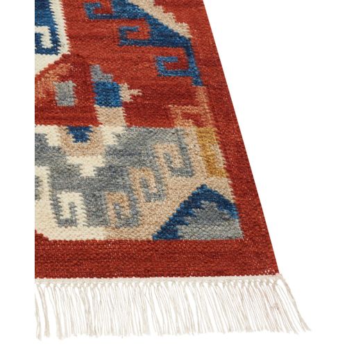 Tapis Kilim En Laine Multicolore 200 X 300 Cm Lusarat