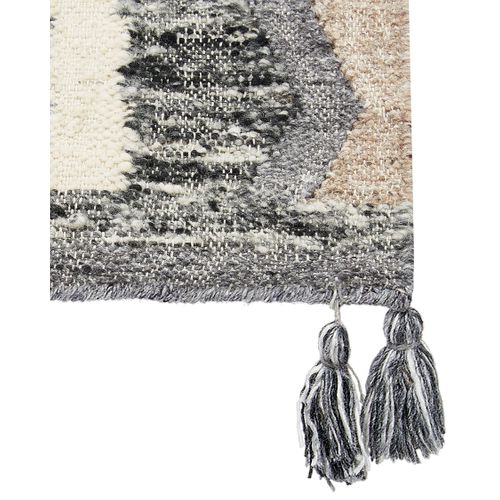 Tapis Kilim En Laine Multicolore 200 X 300 Cm Aygezard