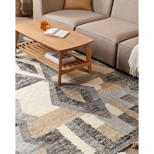 Tapis Kilim En Laine Multicolore 200 X 300 Cm Aygezard