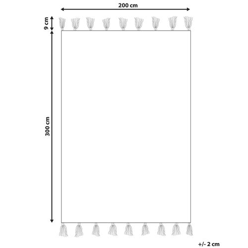 Tapis Kilim En Laine Multicolore 200 X 300 Cm Aygezard