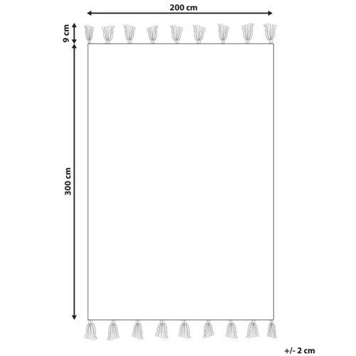 Tapis Kilim En Laine Multicolore 200 X 300 Cm Aygezard