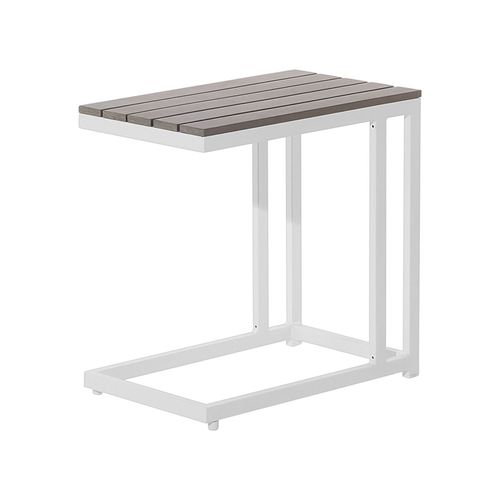 Set De Salon Aluminium Beige/vert Messina