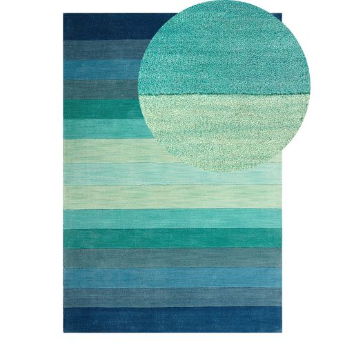 Tapis En Laine 140 X 200 Cm Multicolore Mailsi