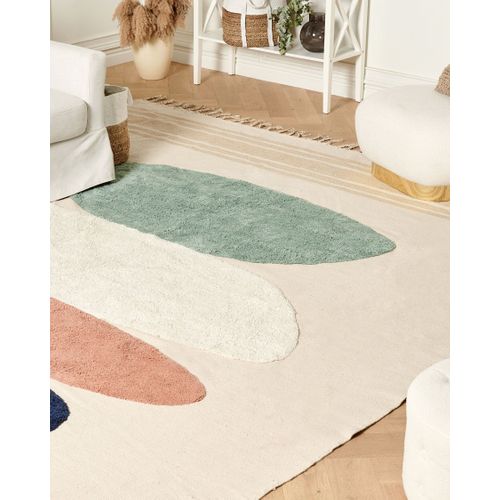 Tapis En Coton 300 X 400 Cm Multicolore Zeynak