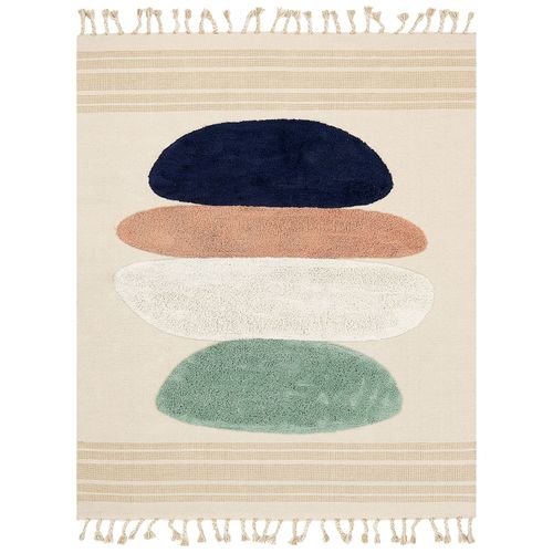 Tapis En Coton 300 X 400 Cm Multicolore Zeynak